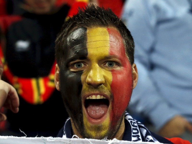 © Reuters. Bélgica lidera por primera vez el ránking de la FIFA, España sigue sexta