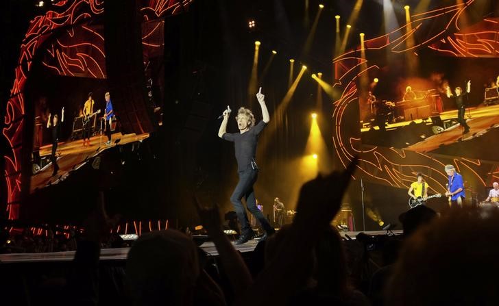 © Reuters. La banda británica The Rolling Stones anunció el jueves que volverá a América Latina tras 10 años de ausencia con una gira en la que visitarán Perú, Colombia y Uruguay por primera vez.