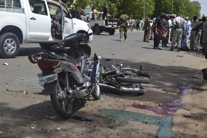 © Reuters. مقتل ثلاثة على الأقل في تفجيرين نفذتهما انتحاريتان في تشاد