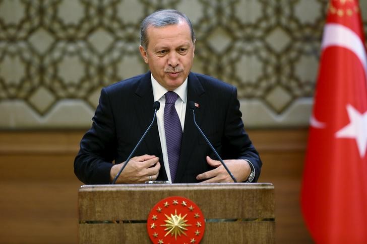 © Reuters. إردوغان يدعو لدستور جديد وإصلاحات خلال السنوات الأربع المقبلة