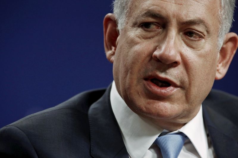 © Reuters. نتنياهو:حان الوقت لانهاء الخلافات بين اليهود الأمريكيين بشأن اتفاق ايران