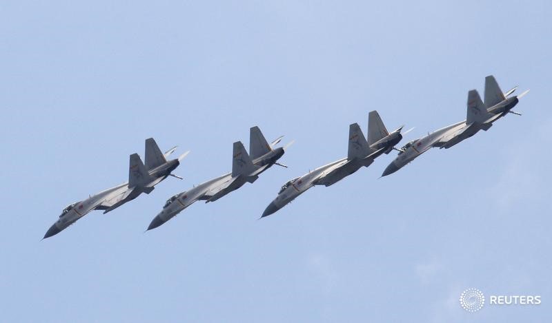 © Reuters. الصين وتايلاند تجريان هذا الشهر أول تدريبات مشتركة بين قواتهما الجوية