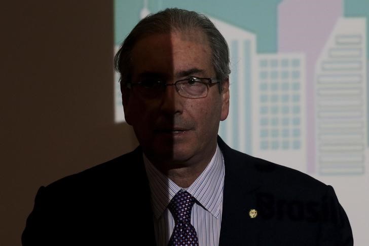 © Reuters. Presidente da Câmara dos Deputados, Eduardo Cunha, durante participação em seminário em Brasília 