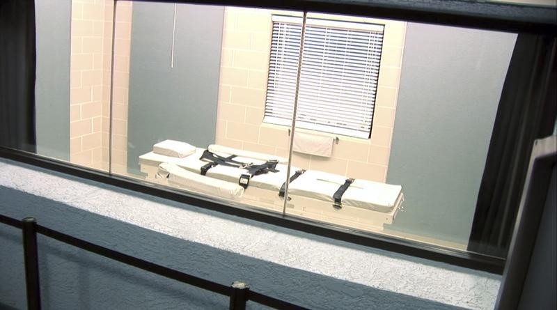 © Reuters. Screen grab of the execution chamber at the Arizona State Prison Complex in Florence