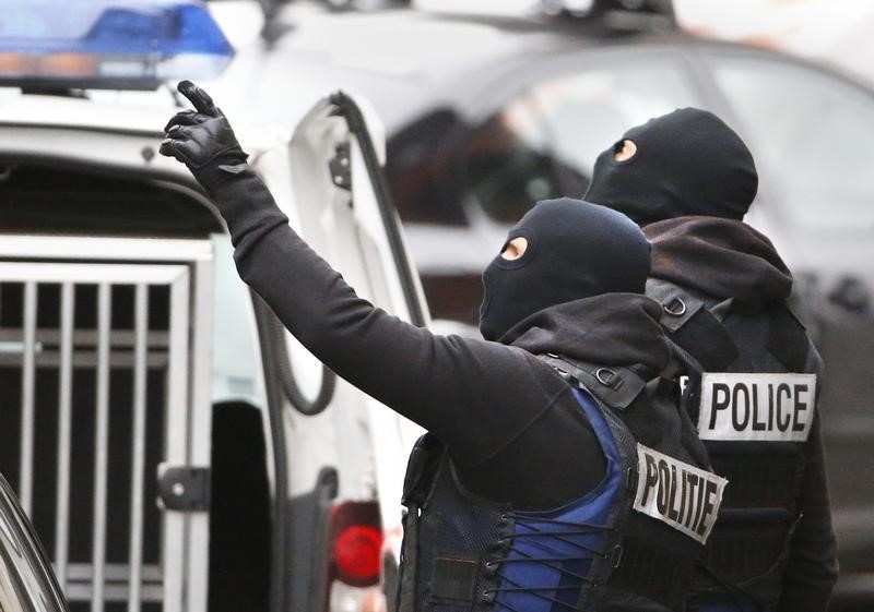 © Reuters. اذاعة: الشرطة البلجيكية تعتقل مطلوبا لصلته بهجمات باريس
