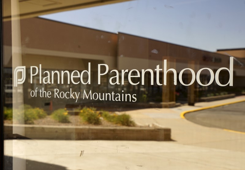 © Reuters. A closed Planned Parenthood facility is seen in Westminster