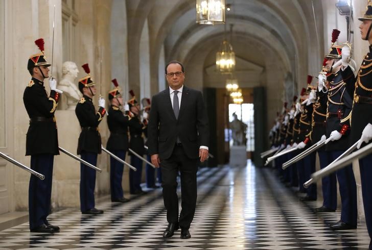 © Reuters. Francia busca coalición global para destruir a Estado Islámico