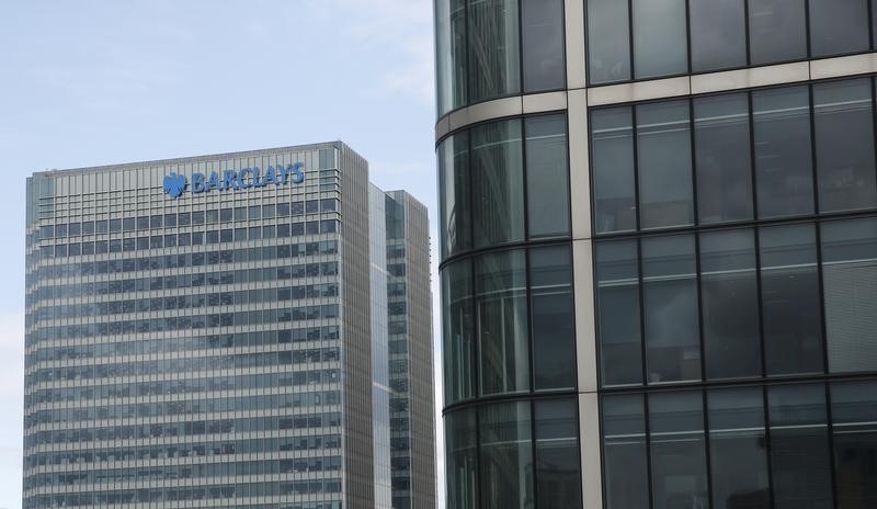 © Reuters. BARCLAYS VERSERA UN SUPPLÉMENT DE 150 MILLIONS DE DOLLARS DANS LE DOSSIER DES CHANGES