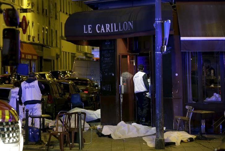 © Reuters. Cena de ataque a Paris 