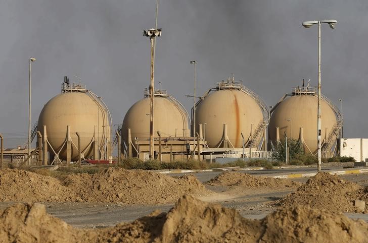 © Reuters. A view of Baiji oil refinery, north of Baghdad