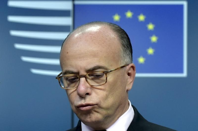 © Reuters. وزراء أوروبيون يدعمون فرنسا ويشددون الرقابة على الحدود