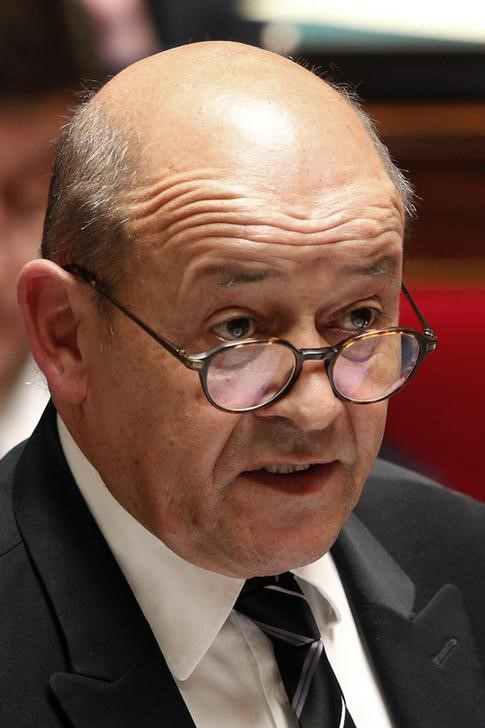 © Reuters. وزير الدفاع الفرنسي: لا علم لنا بوفاة أي مواطن فرنسي في هجوم مالي