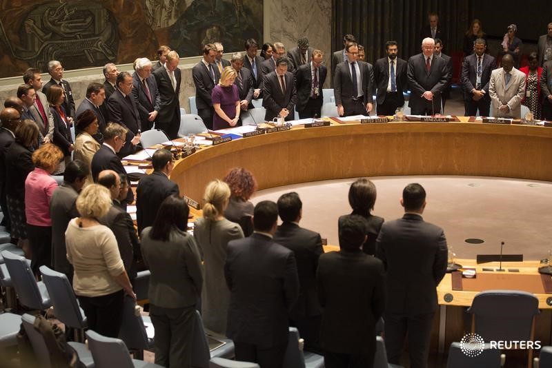 © Reuters. الأمم المتحدة تدعو الدول إلى محاربة تنظيم الدولة الإسلامية في سوريا والعراق