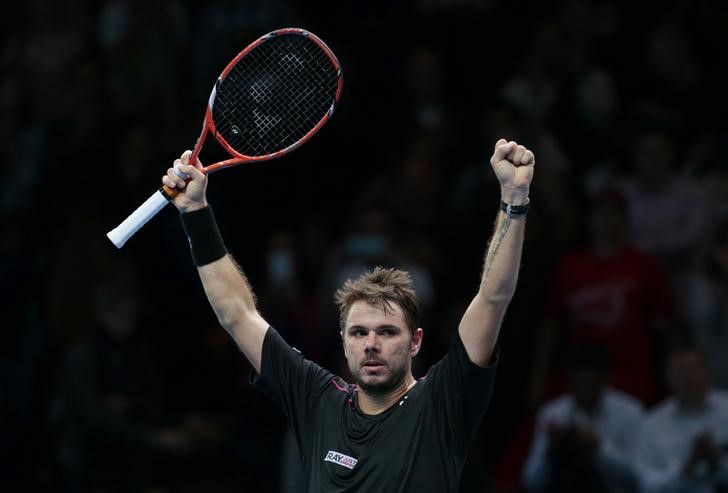© Reuters. Wawrinka elimina a Murray y es semifinalista en Masters ATP