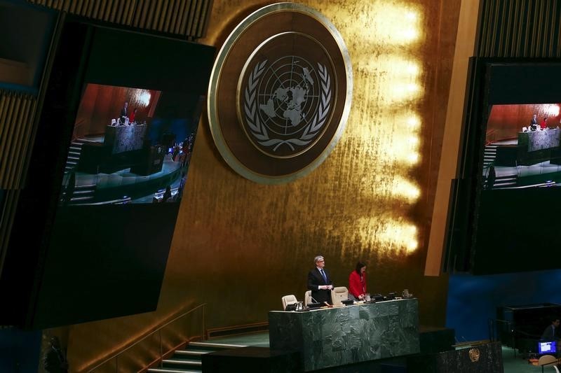 © Reuters. ONU pide a comunidad internacional que se una a lucha contra Estado Islámico en Siria e Irak