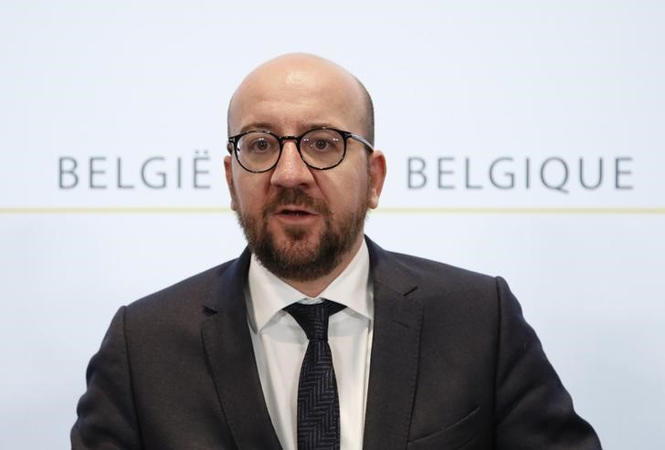 © Reuters. رئيس الوزراء: بلجيكا ستراجع الوضع الأمني يوم الأحد