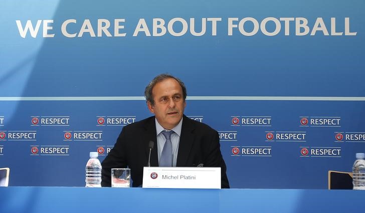 © Reuters. Platini, em Monte Carlo