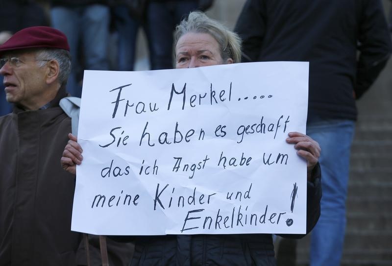 © Reuters. Merkel endurece el tono tras las agresiones de Colonia 
