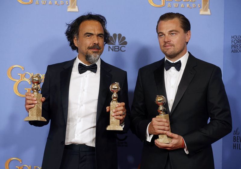 © Reuters. "LE REVENANT" DISTINGUÉ TROIS FOIS AUX GOLDEN GLOBES