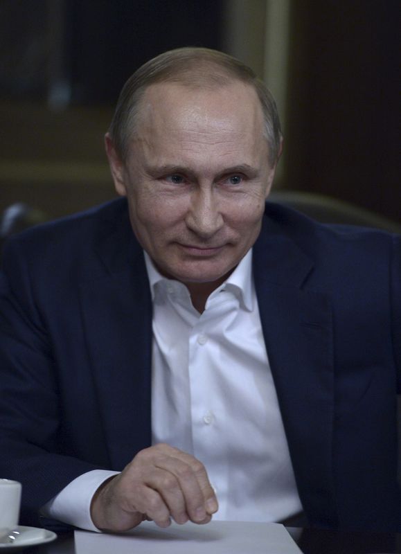 © Reuters. Il presidente russo Vladimir Putin  