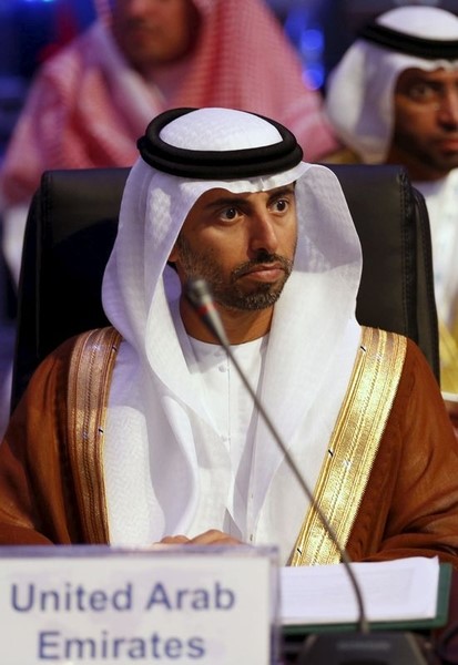 © Reuters. وزير الطاقة الإماراتي سهيل بن محمد المزروعي 