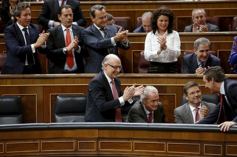 © Reuters. El Tesoro español cierra una emisión sindicada a diez años por 9.000 millones