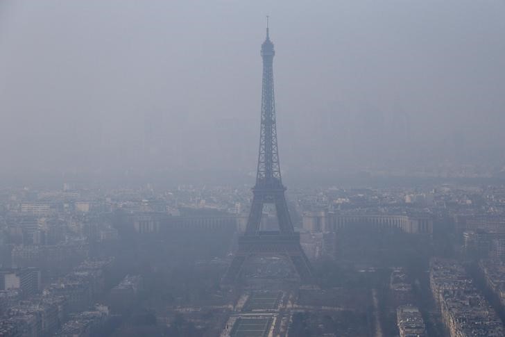 © Reuters. DÉCLENCHEMENT PLUS RAPIDE DES MESURES ANTI-POLLUTION