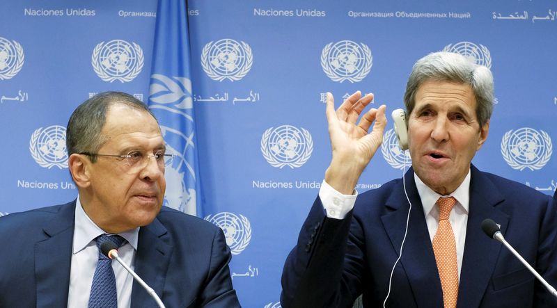 © Reuters. أمريكا وروسيا تتفقان على المضي قدما في محادثات سوريا يوم 25 يناير