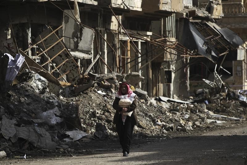 © Reuters. Monitor dice que Estado Islámico mató a 35 soldados en el este de Siria