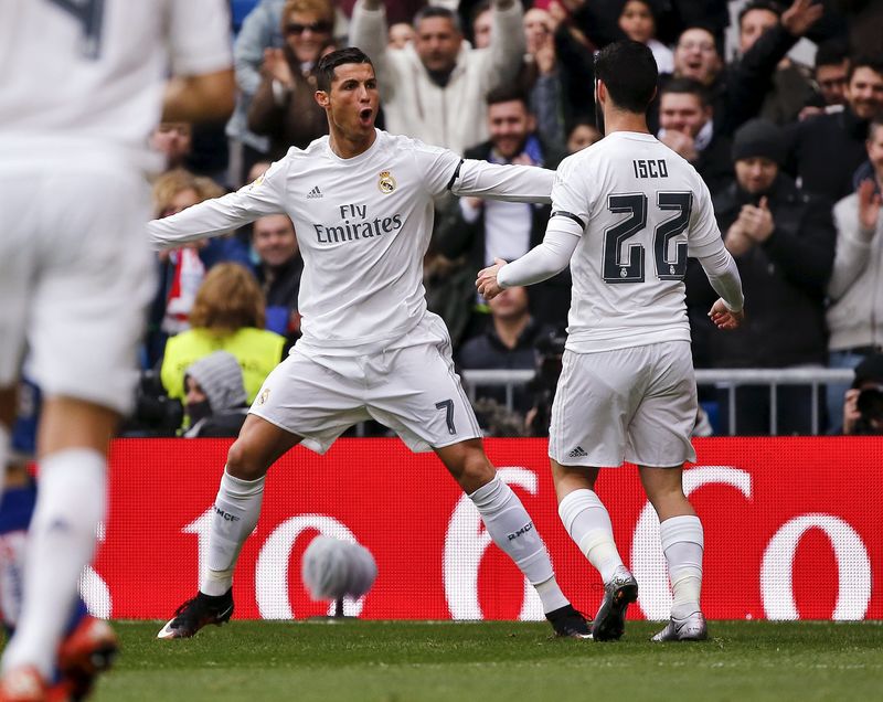 © Reuters. Real Madrid v Sporting de Gijón - Liga BBVA de España 