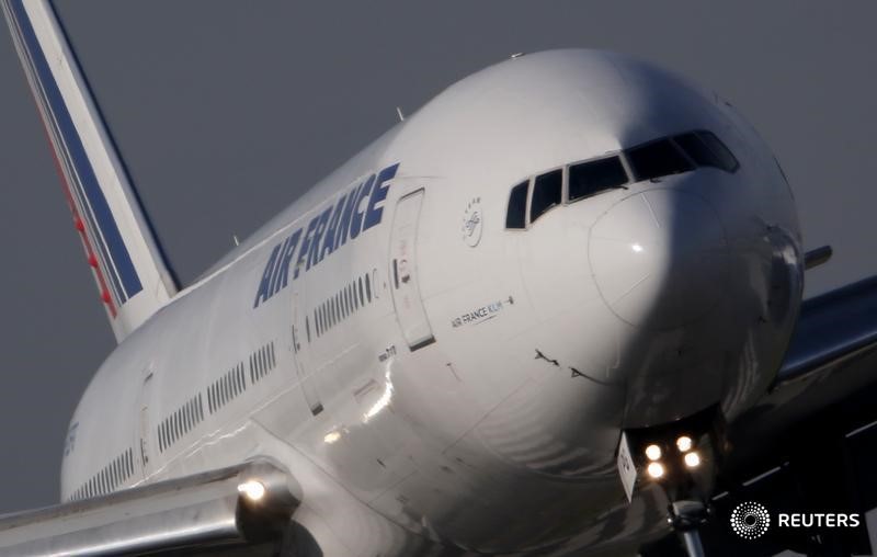 © Reuters. AIR FRANCE-KLM, À SUIVRE LUNDI À LA BOURSE DE PARIS