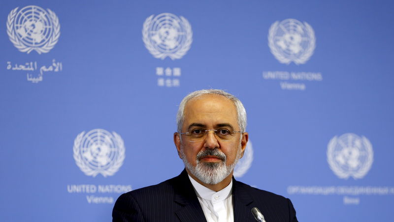 © Reuters. Chanceler iraniano, Javad Zarif, em Viena