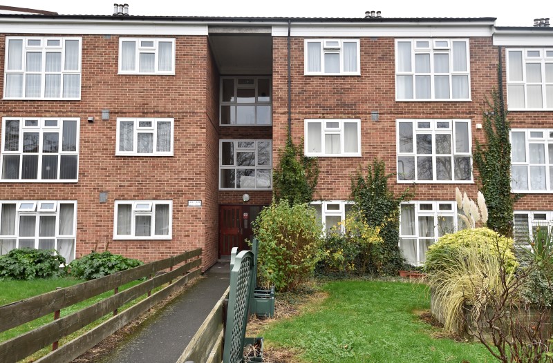 © Reuters. The block of flats where Muhaydin Mire lives is seen in Leytonstone, east London