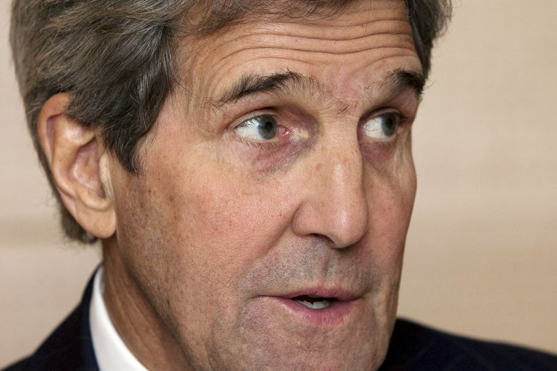 © Reuters. كيري: أول اجتماع في محادثات جنيف بشأن سوريا لن يكون مباشرا