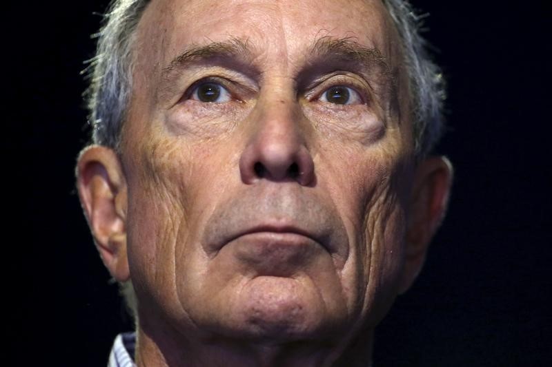 © Reuters. El exalcalde de Nueva York Michael Bloomberg podría ser candidato a la presidencia