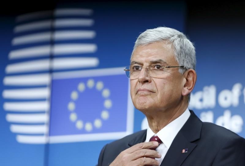 © Reuters. وزير تركي: التجارة مع أوروبا قد تتضاعف إلى 300 مليار دولار بعد تعديل اتفاق جمركي