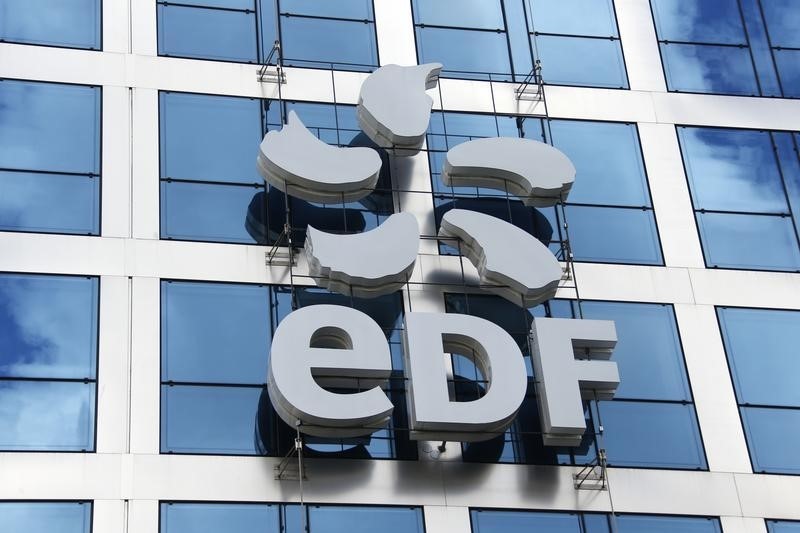 © Reuters. EDF SIGNE UN PROTOCOLE D'ACCORD POUR SIX EPR EN INDE