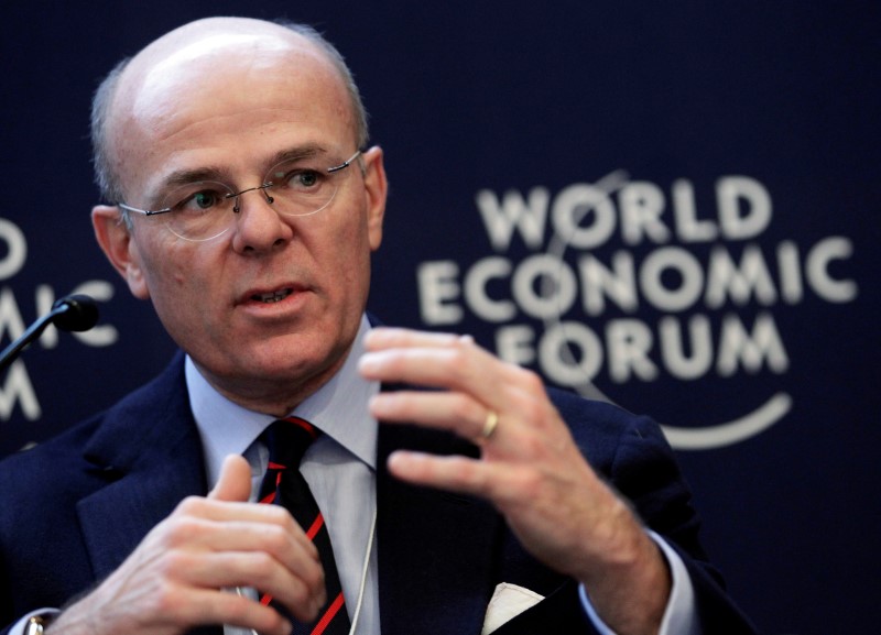 © Reuters. Greco, Group CEO of Generali, speaks during the annual meeting of the World Economic Forum in Davos