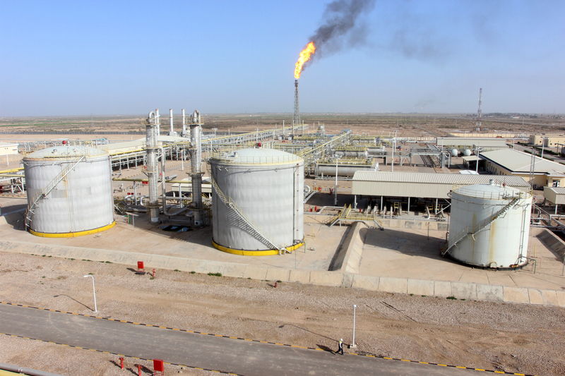 © Reuters. Нефтяное месторождение Халфайя 