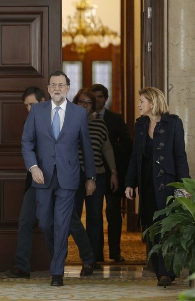 © Reuters. Rajoy votará en contra de investir a Sánchez, sean cuales sean sus apoyos