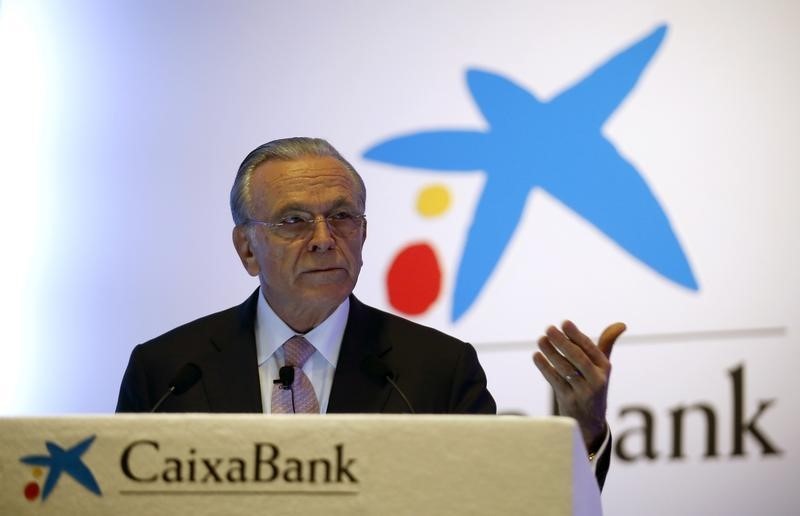 © Reuters. Caixabank decidirá sobre BPI tras una junta sobre limitaciones de voto
