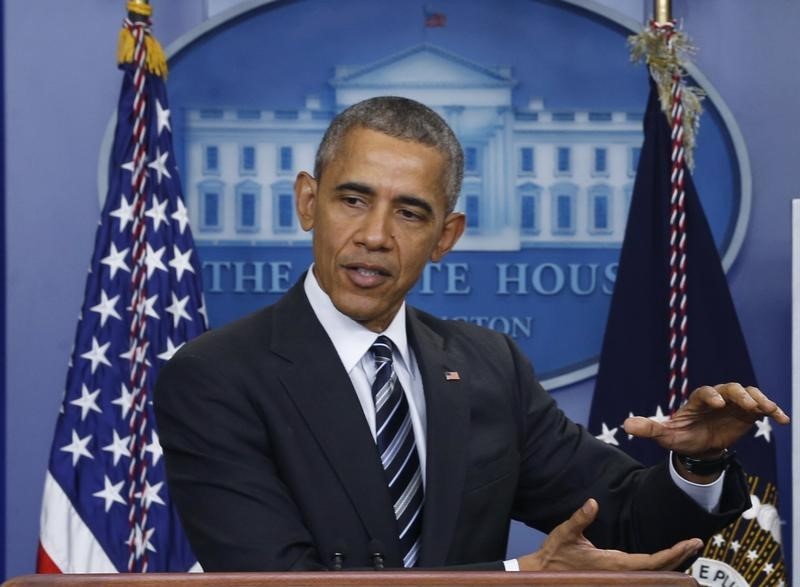© Reuters. أوباما: تقرير الوظائف يظهر قوة الاقتصاد الأمريكي