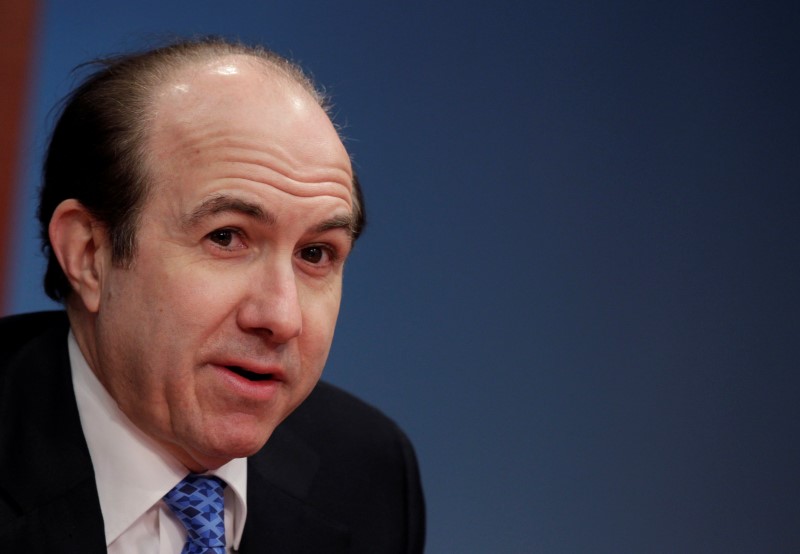 © Reuters. File photo of Philippe Dauman president and CEO of Viacom at the Reuters Global Media Summit in New York