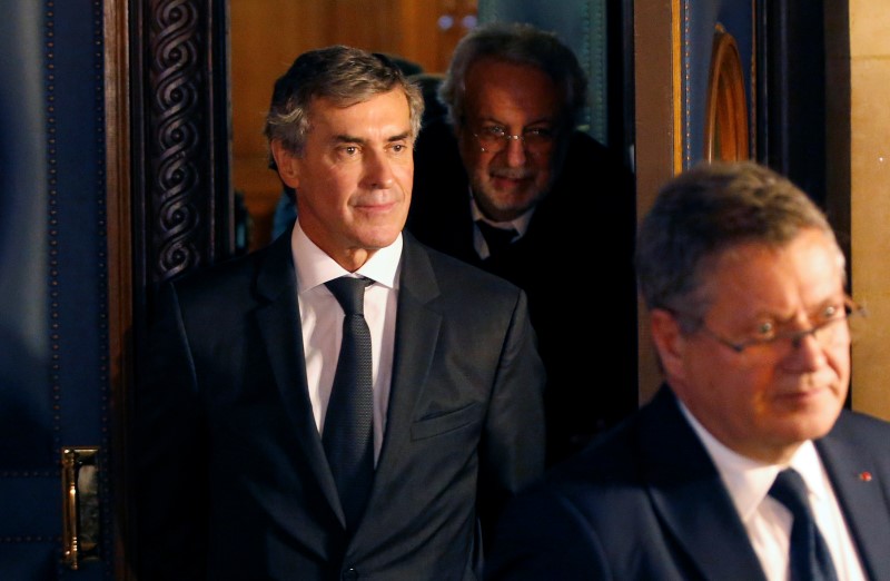 © Reuters. RENVOI AU 5 SEPTEMBRE DU PROCÈS DE JÉRÔME CAHUZAC 