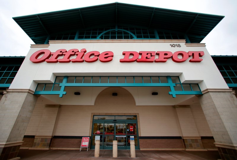 © Reuters. Office Depot store in Encinitas, California