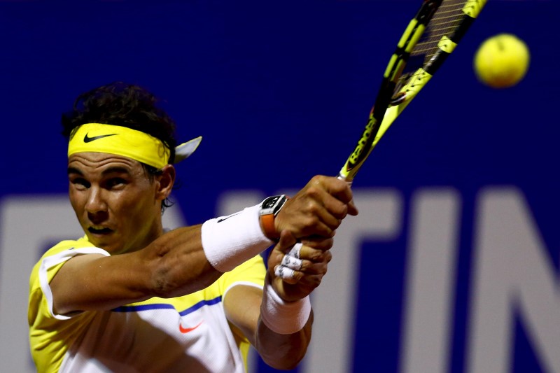 © Reuters. Nadal pasa a cuartos de final en el torneo ATP de Buenos Aires