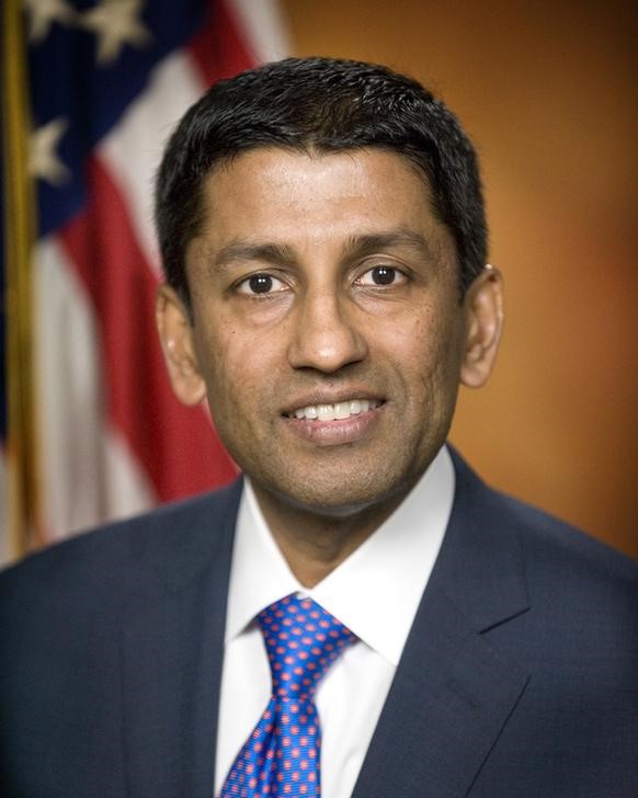 © Reuters. Handout photo of U.S. Deputy Solicitor General Sri Srinivasan