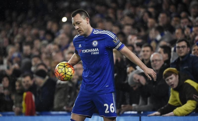 © Reuters. Terry durante jogo do Chelsea contra o Newcastle United 