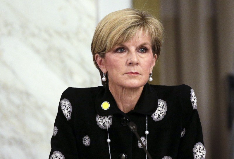 © Reuters. الصين تنتقد وزيرة خارجية استراليا قبيل زيارتها لبكين