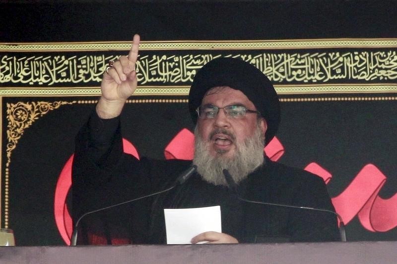 © Reuters. زعيم حزب الله :تركيا والسعودية تفضلان إطالة الحرب على تسوية سياسية في سوريا